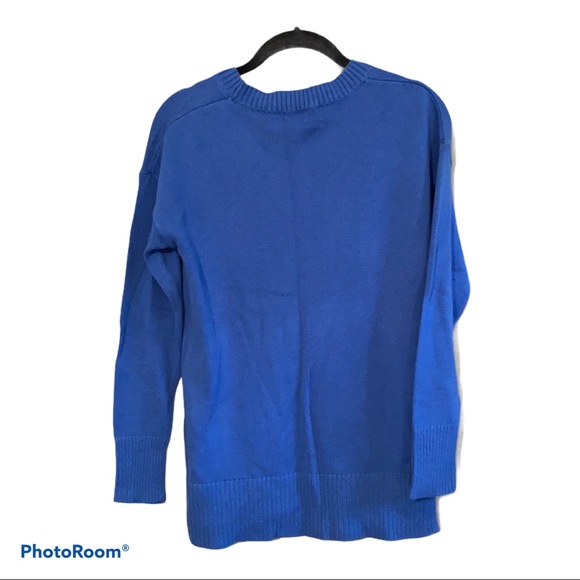 NWT GAP Crew Neck Tippi Pullover Sweater in Blue - Picture 3 of 12